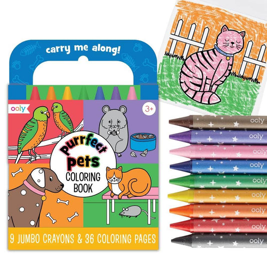 Travel Colouring-In Kit - Purfect Pets