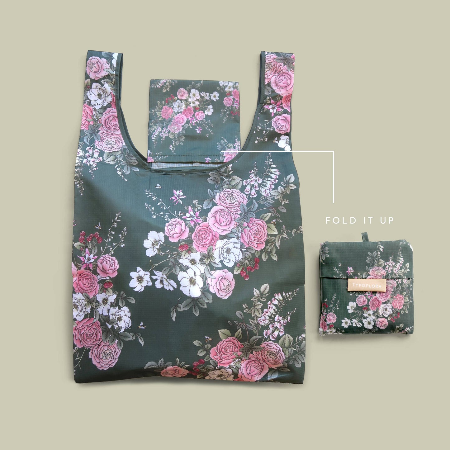 Roses Reusable Bag
