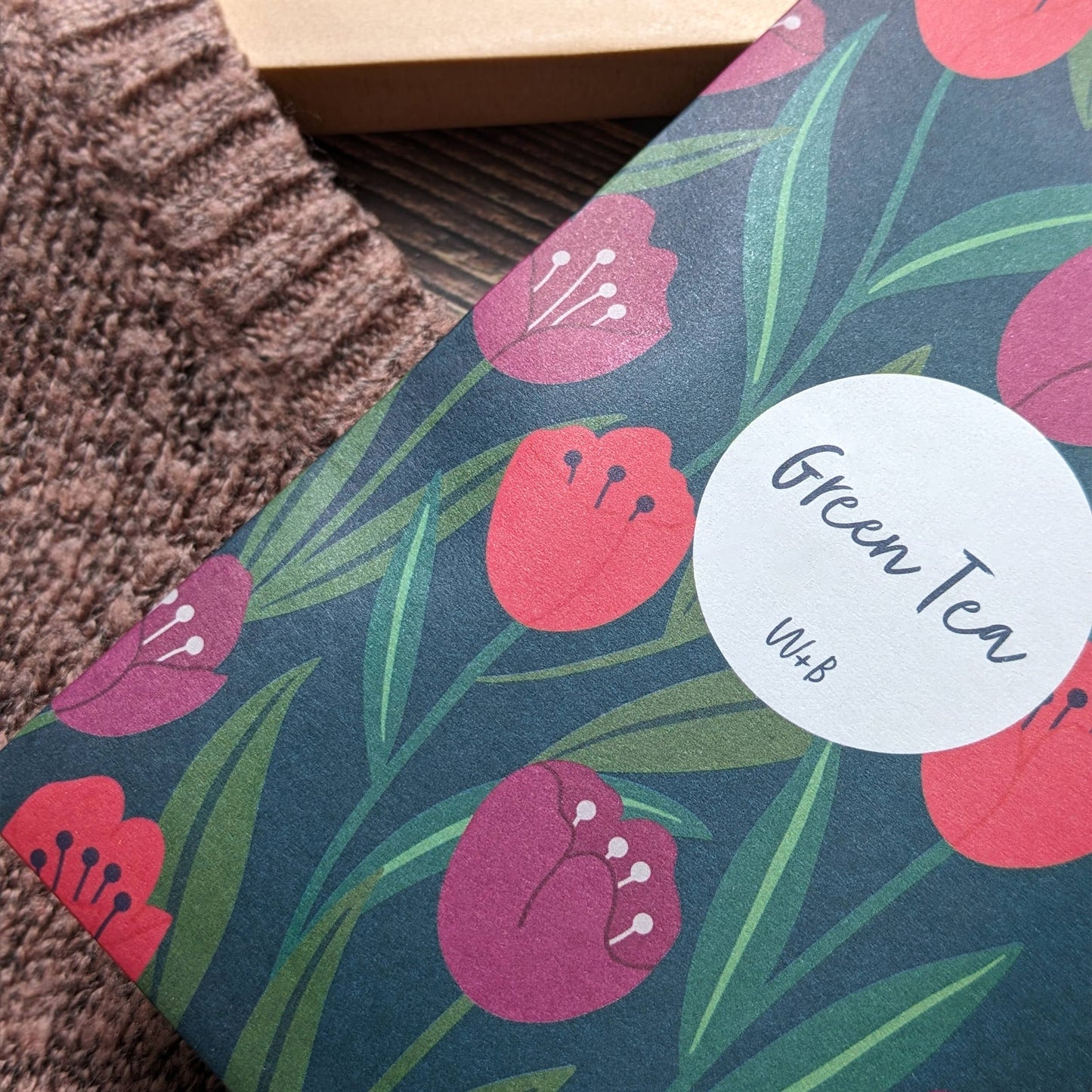 Willow And Belle Set of 4 Scented Hanging Sachets - Green Tea