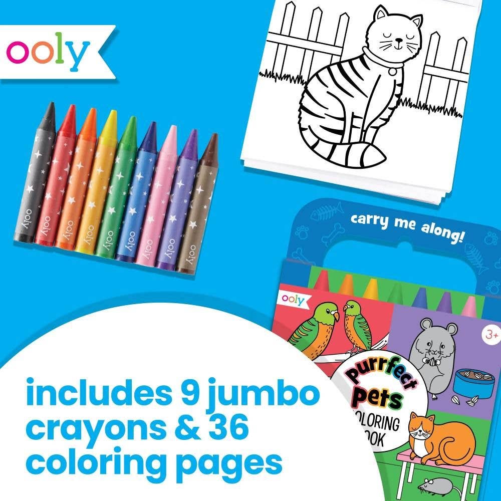 Travel Colouring-In Kit - Purfect Pets