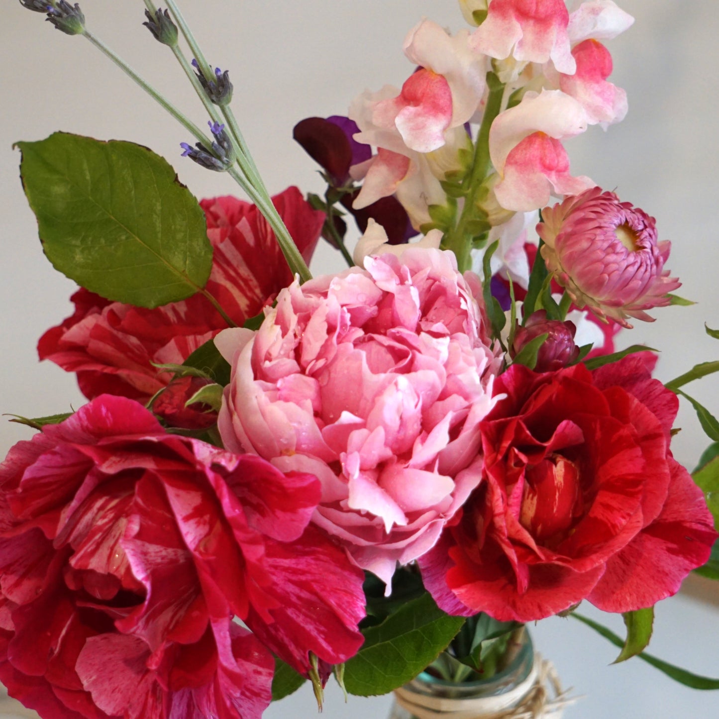 Mixed Summer Jar Posy
