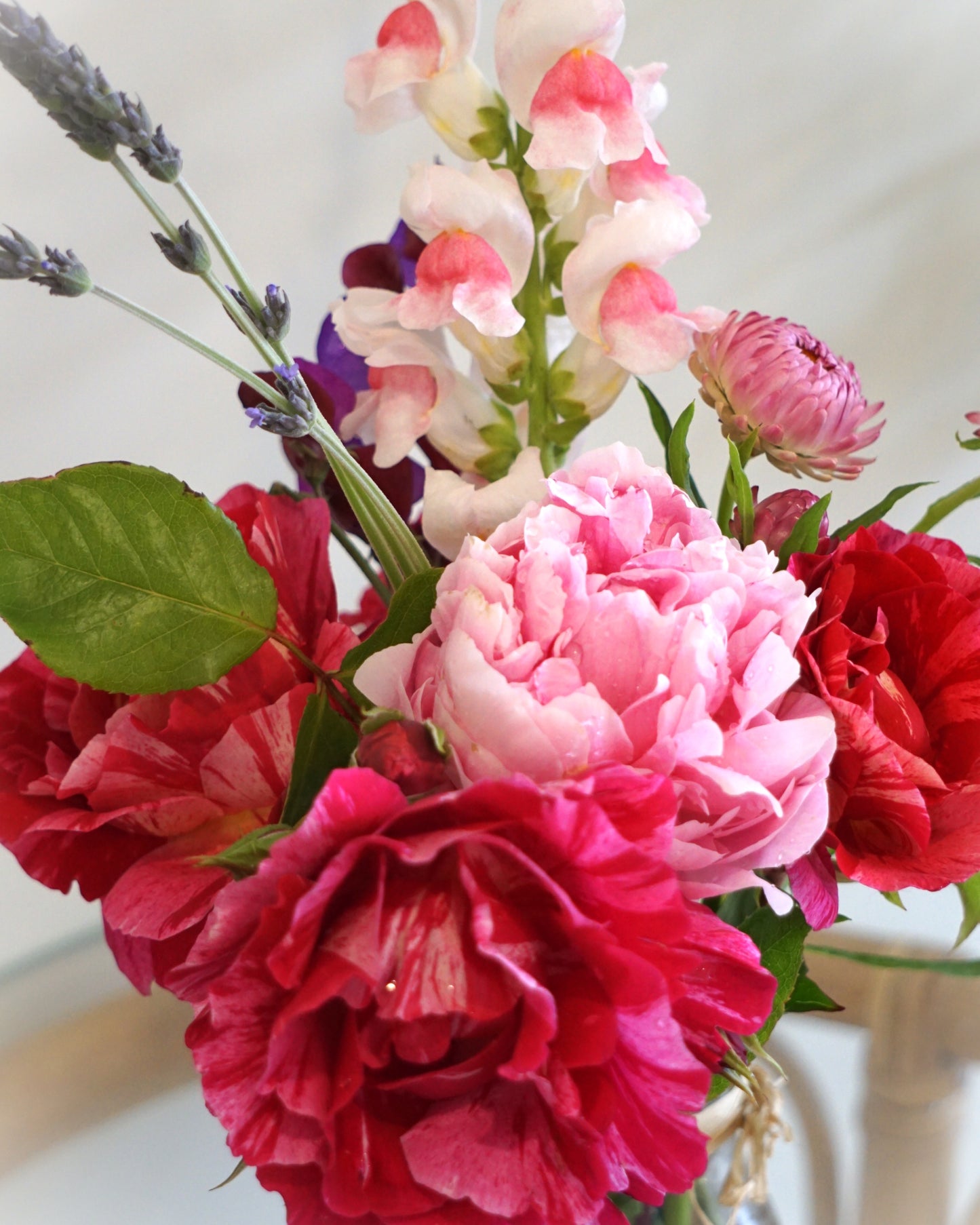 Mixed Summer Jar Posy