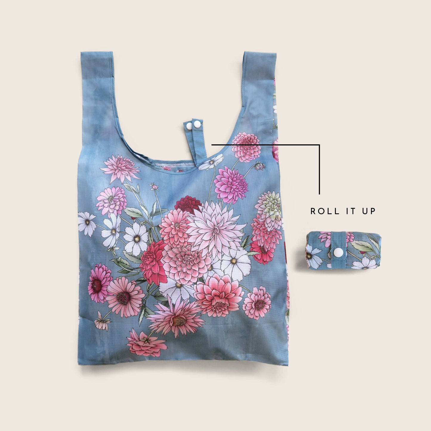 Dahlias Reusable Bag