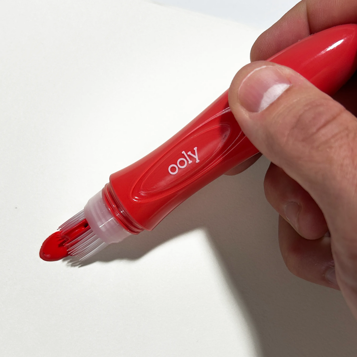 Six Kid's Squeezy Poster Paint Brushes